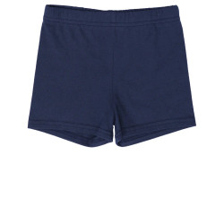 Trotter Street Kids Navy Knit Cartwheel Shorts