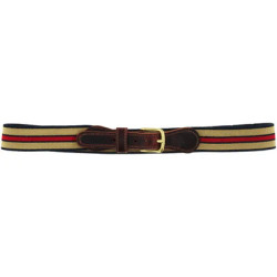 J. Bailey Navy/Khaki/Red Buddy Belt