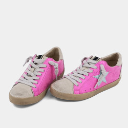 Shu Shop Hot Pink Paula Star Sneaker