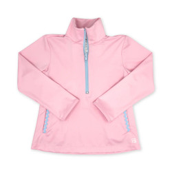 SET Cotton Candy Pink/Blue Athleisure Heather Half Zip