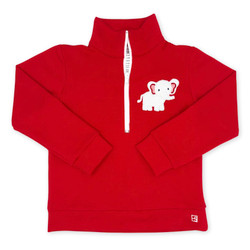 SET Red Elephant Half Zip Pullover