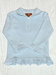 Millie Jay Light Blue Stripe Ellie Pullover