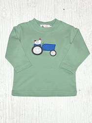 Lily Pads Medium Ambrosia Tractor with Chicken L/S Tee.