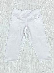 LuLu BeBe Active Legging- White