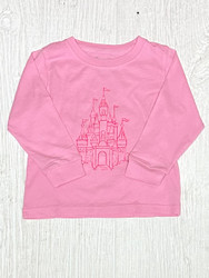 Mustard & Ketchup Kids Pink Castle Tee