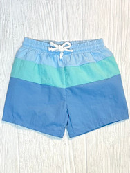 Millie Jay Blue/Mint Swimtrunks