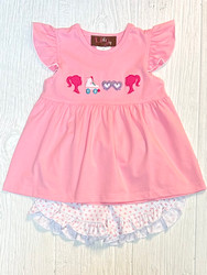 Millie Jay Pink Party Short Set