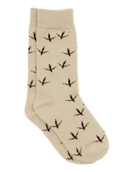 Properly Tied F25 Lucky Duck Socks- Turkey Tracks