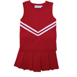 Trotter Street Kids Crimson Cheer Uniform Set