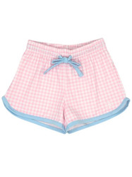 SET Blue/Pink Check Emily Short