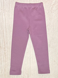 Lily Pads Straight Leggings- Lavender