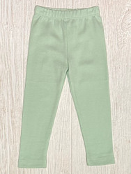 Lily Pads Straight Leggings- Light Jade