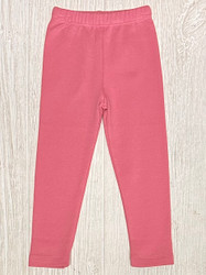 Lily Pads Straight Leggings- Light Bubblegum