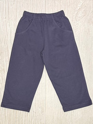 Lily Pads Boys Knit Pants with Pockets- New Steel Blue