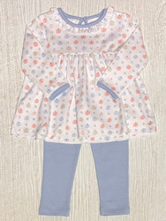 Bailey Boys Pumpkin Print Tunic Set