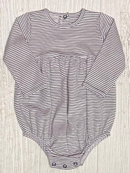 Squiggles Navy Stripe Boy Bubble
