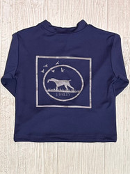 J Bailey Camo Dog on Denim Performance L/S Logo Tee