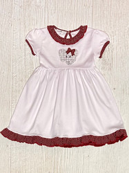 Magnolia Baby Crimson Cutie Ruffle Toddler Dress