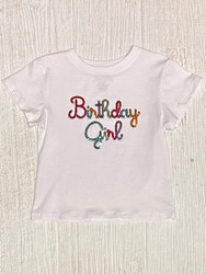 Azarhia Birthday Girl Sequin Boxy Tee