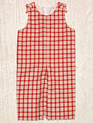 Banana Split Christmas Plaid Longall