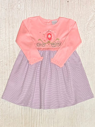 Squiggles Purple/Pink Carriage Dress
