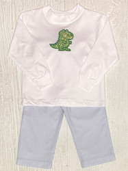 Bailey Boys Darling Dino Pant Set