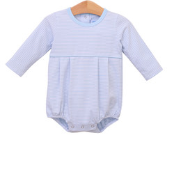 Trotter Street Kids Light Blue Stripe Bennett Bubble