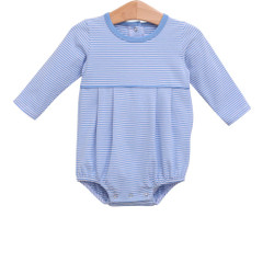 Trotter Street Kids Cornflower Stripe Bennett Bubble