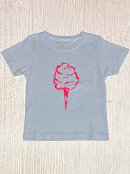 Mustard & Ketchup Kids Light Blue Cotton Candy Tee