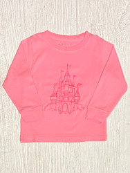 Mustard & Ketchup Kids Light Pink Castle Tee