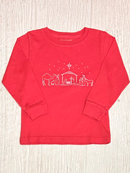 Mustard & Ketchup Kids Pink Nativity Tee