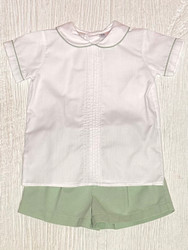 LuLu BeBe Sage Smocked Short Set
