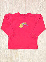 Lily Pads Hot Pink Shooting Star Sweatshirt