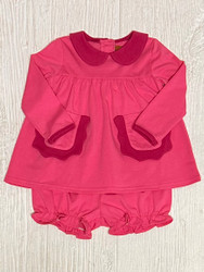 Millie Jay Pink Reese Bloomer Set