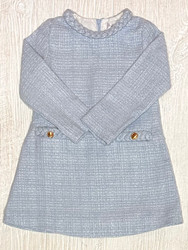 LuLu BeBe Light Blue Audrey Braided Dress