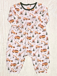 Cypress Row Christmas Construction Playsuit