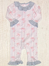 Cypress Row Beautiful Bows Riley Romper