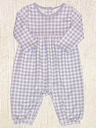 Cypress Row Blue Gingham Parker Playsuit