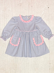 Ishtex Blue Stripe Dress.