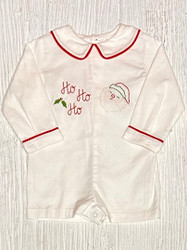 Remember Nguyen White Ho Ho Ho Romper
