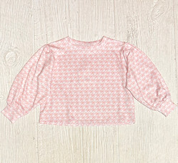 Honesty Pink Bows Boxy Top