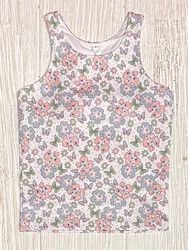 Honesty Butterfly Floral Bra Top