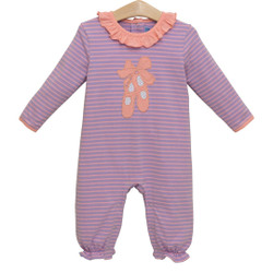 Trotter Street Kids Ballet Slipper Romper