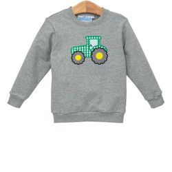 Trotter Street Kids Tractor Sweatshirt