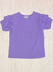 Funtasia Too Lilac Puff Sleeve Athletic Top
