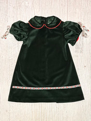 Funtasia Too Green Velvet Float Dress