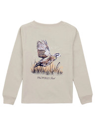 Properly Tied Linen Quail L/S Tee