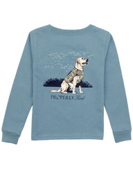 Properly Tied Steel Blue Good Boy L/S Tee