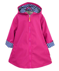 Widgeon A-line Raincoat- Hot Pink