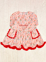 Ishtex Nutcracker Print Dress